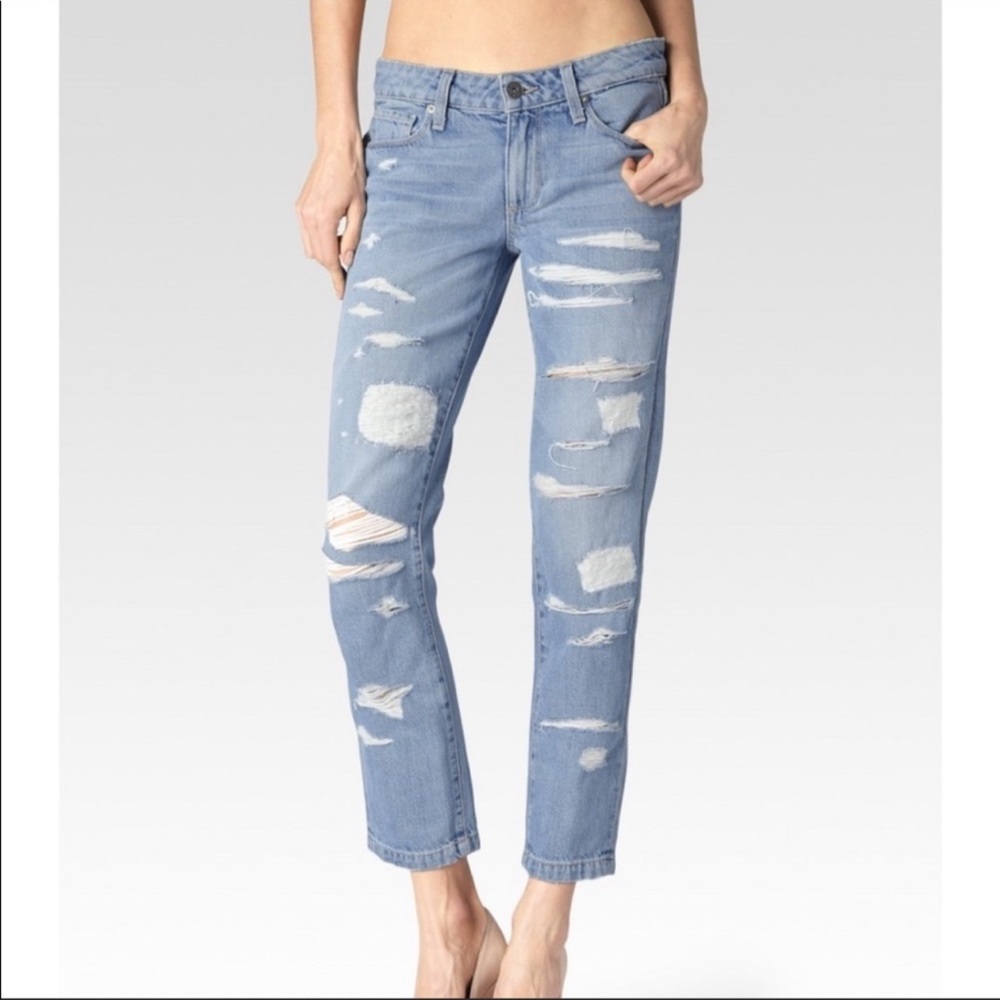PAIGE Ripped Jeans